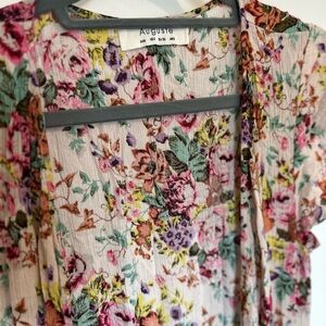 Auguste The Label Size 2 Maxi / Wrap Dress Floral